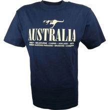 Gooses Names of Australia australské tričko Scippis modrá navy