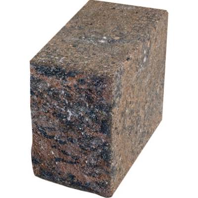 Diton Kámen koncový 1/4 Muráno 21/25 120×250×210 mm cihlovo-černý (96)