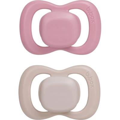B. Box Silicone 6m+ биберон Berry/Blush 2 бр