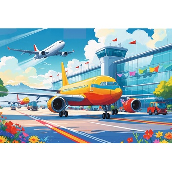 Trefl - Puzzle King of the Sky - 100 piese