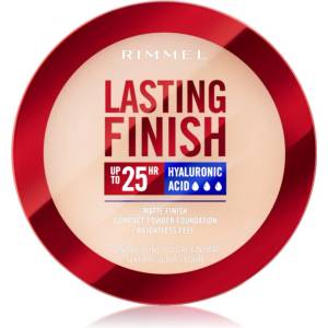 Rimmel Lasting Finish 25H компактна пудра SPF 20 цвят Fair Porcelain 7 гр