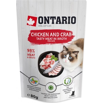 Ontario Chicken and Crab in Broth 80 g