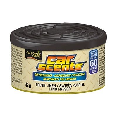 California Scents Car Scents Fresh Linen aроматизатор за автомобил 42 гр