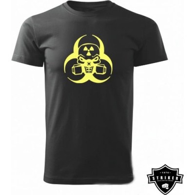 Tričko Striker Biohazard čierne