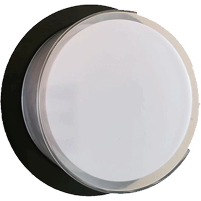 ELMARK Grf342 led АПЛИК 12w 4000k ip44 ЧЕРЕН (96grf342/bl)