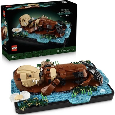 LEGO® Ideas 21366 Plavající mořské vydry