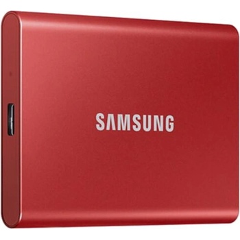 Image 1 of Samsung T7 1TB USB 3.2 Metallic Red (MU-PC1T0R/WW)