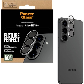 Image 1 of Panzer Протектор за камера PanzerGlass за Samsung Galaxy S26, S26 Plus, PicturePerfect Camera Lens Protector