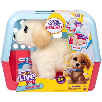 Moose Интерактивна играчка Moose Little Live Pets - Куче с болно краче (26679)