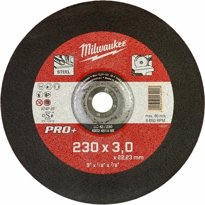 Milwaukee Rezný kotúč 230 x 3 mm 4932451498