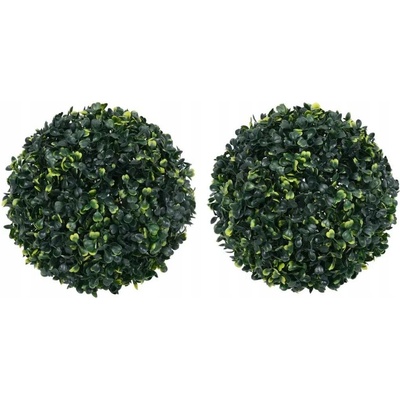 vidaXL Umělé buxus koule 2 ks 45 cm