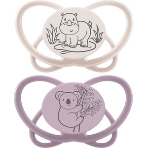 NIP Бебешка залъгалка NIP Green - My Butterfly, 16-32 м, 2 броя, коала/носорог (4000821426931) - ozone