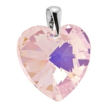 iŠperky Strieborný prívesok srdiečko Swarovski ID|106972
