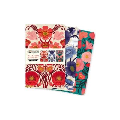 NINA PACE SET OF 3 MINI NOTEBKS | FLAME TREE