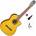 Takamine GC1CE Standard SET 4/4 Natural Класическа китара с предусилвател