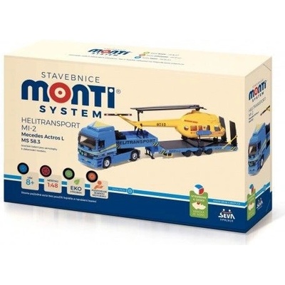Stavebnice Helitransport MI 2 Mercedes Actros L 1:48