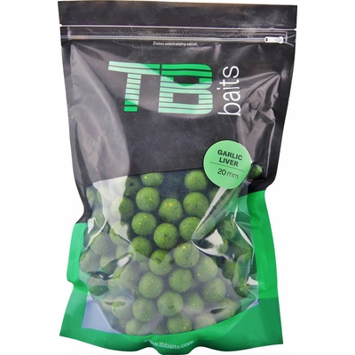 TB Baits boilies Garlic Liver 2,5kg 24mm – Zboží Dáma