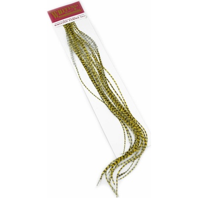 Whiting Hackles Whiting Kohoutí Peří 100 Pk Grizzly Dyed Pale Yellow #14
