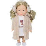 Bambolina Кукла Bambolina - С кафяво палто и ушанки, 30 cm (BD1266)