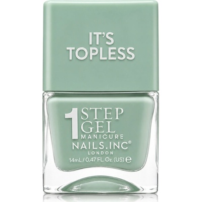 Nails Inc. It’s Topless 1 Step Gel Nail Polish 14 ml odstin Camilla