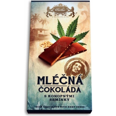 Carla mléčná s konopným semínkem 80 g