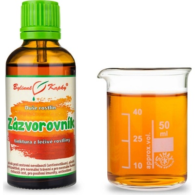 Ďumbier lekársky bylinné kvapky tinktúra duša rastlín 50 ml