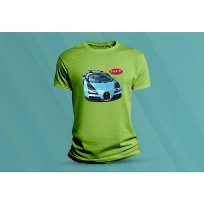 Sandratex dětské bavlněné tričko Bugatti. lime