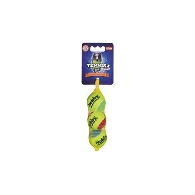 Nobby hračka pro psa 3 tenisáky pískací průměr 4,5 cm
