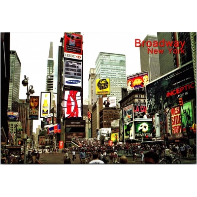 Pohlednice Brodway New York