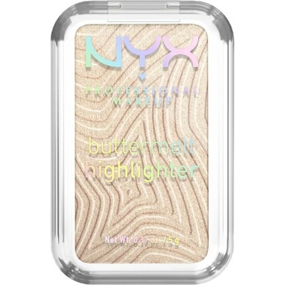 NYX Professional Makeup Buttermelt Highlighter rozjasňovač bright & butta 05 5 g