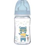 Canpol babies Антиколик шише Canpol Easy Start - Bonjour Paris, 240 ml, синьо (35/232_blu) - baby