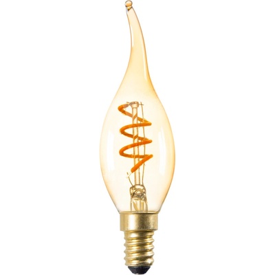 Kanlux LED filamentová žiarovka LUMINES, E14, Candle C35, 2,5W, extra teplá biela