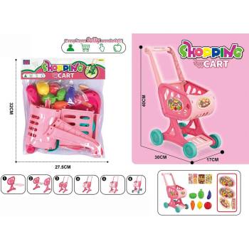 Image 1 of Armtoys КОЛИЧКА ЗА ПАЗАРУВАНЕ С ПРОДУКТИ В ПЛИК