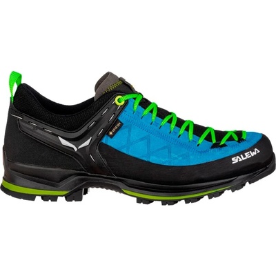 Salewa Мъжки мултиспорт обувки Salewa MS Mountain Trainer 2 GTX Multisport shoes - Blue Danube / Fluo Green - размер 43 (EU) (022-0494-0217)