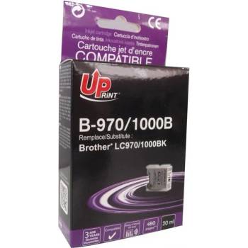 Compatible Мастилница uprint lc970, lc1000, brother, Черен (lf-ink-brot-lc1000bl-up)