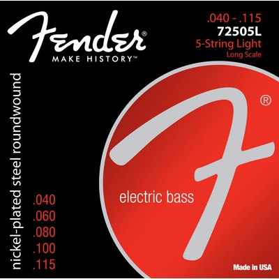 Fender Super 7250 Bass Strings 40-115