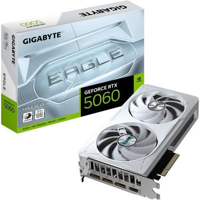 GIGABYTE GeForce RTX 5060 EAGLE OC ICE 8GB GDDR7 128bit (GV-N5060EAGLEOC ICE-8GD)
