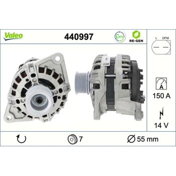 Alternátor VALEO 440997