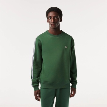 Image 1 of Lacoste Блуза Lacoste Logo Stripe Sweatshirt - Sequoia