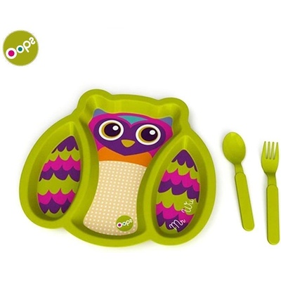 Oops - Комплект за хранене Бухал