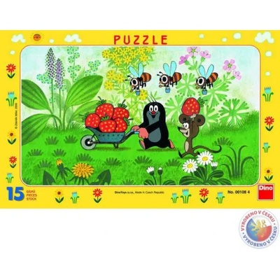 Dino - Puzzle Mole on the trip - 1 - 39 piese