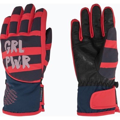 ZIENER Детски скиорски ръкавици ZIENER Liwa Aquashield PR fiery red