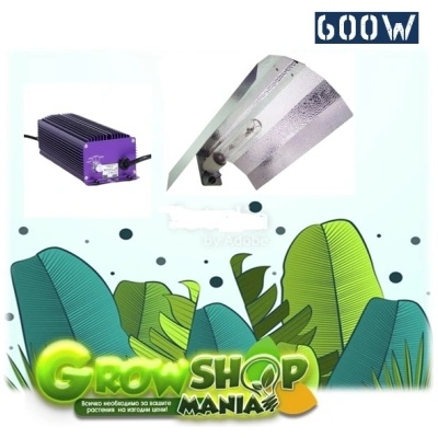 Lumatek FAN" 600W - комплект осветление за оранжерия