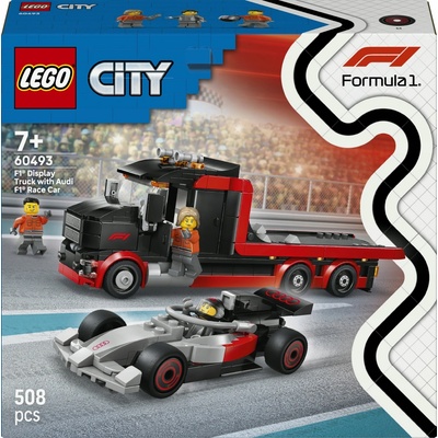 LEGO® City 60493 Výstavní náklaďák F1® se závodním autem Audi F1®