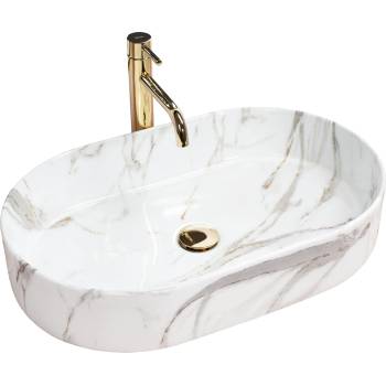 Image 1 of Rea Умивалник за плот Rea Nadia Shiny Aiax (REA-U6506)