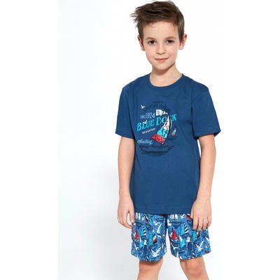 Cornette Blue dock Chlapecké pyžamo jeansová