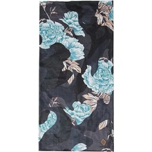 Rojo nákrčník WOMENS tube neckwarmer Floral camo Nights blue