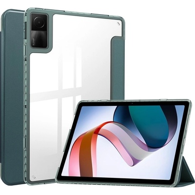 Vsetkonamobil 54116 CRYSTAL Zaklápacie puzdro Xiaomi Redmi Pad tmavozelené
