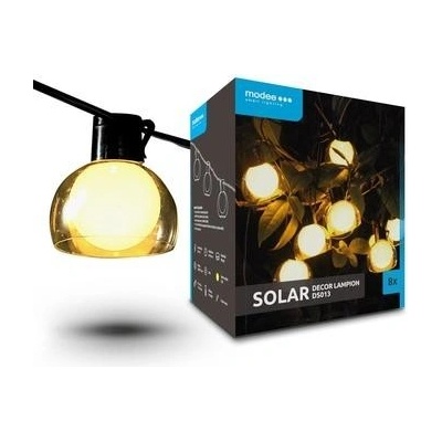 OEM ML-DS013 LED řetěz Koule 8ks 4,4m MLDS013