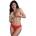 Daring Intimates Nicolette crotchless panty Red S/M